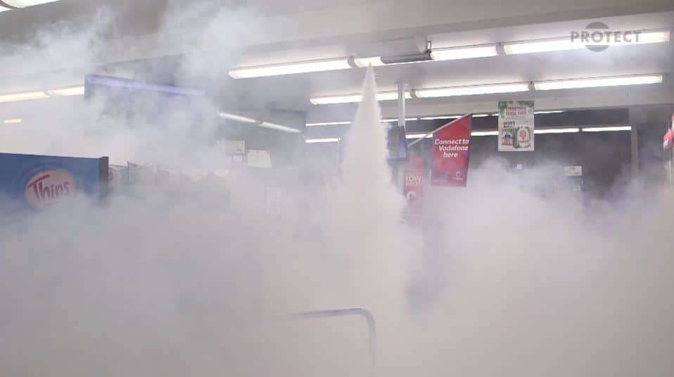 Nebel supermarket